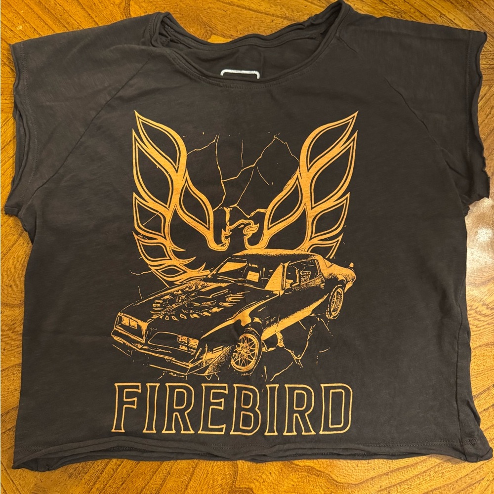 Firebird Graphic women’s cropped T-Shirt